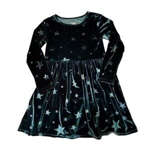 Jumping Beans Embossed Velour Skater Dress Size 5T